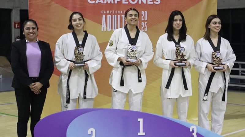 Destacan taekwondoínas tamaulipecas en Campeonato Nacional Élite