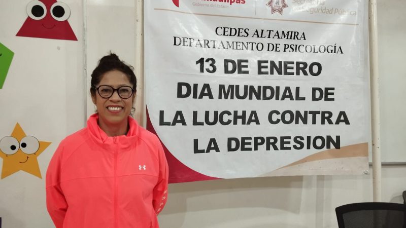 Conmemora CEDES Altamira Día Mundial de la Lucha contra la Depresión