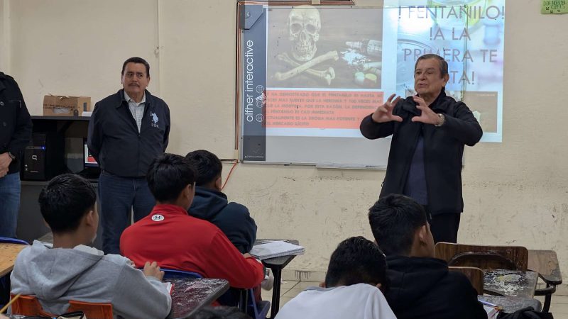 Inicia en Tamaulipas campaña “Aléjate de las drogas. El fentanilo te mata”