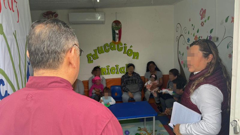Supervisan área infantil próxima a rehabilitarse en CEDES Victoria
