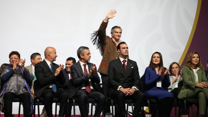 Américo, alcaldes y alcaldesas, participan en reunión con la presidenta Claudia Sheinbaum