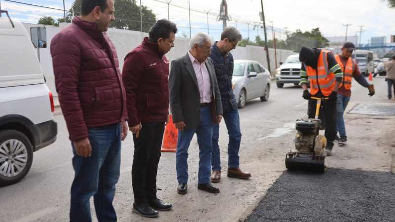 Invierten en Victoria 7 mdp en programa de bacheo.