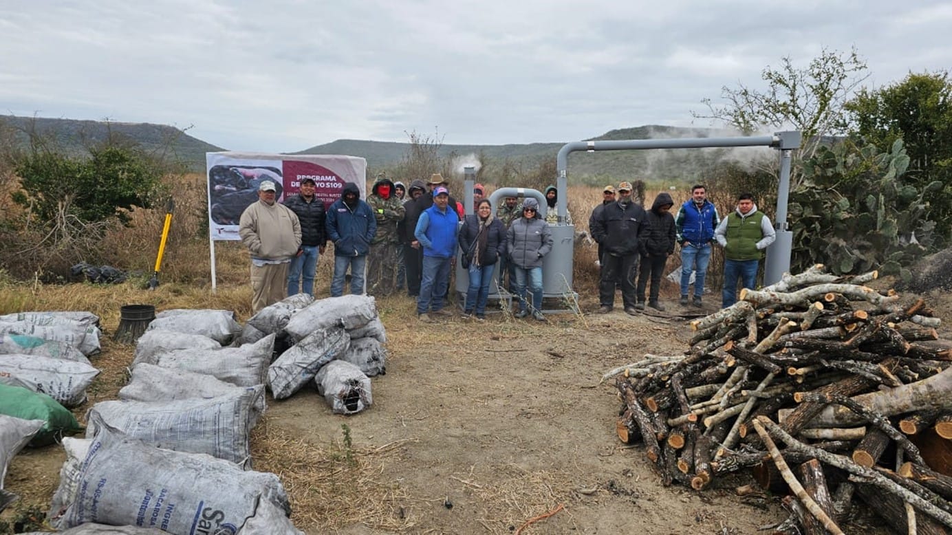 Con producción de carbón vegetal buscan recolectar líquidos piroleñosos
