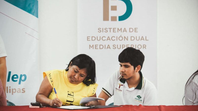 Es un éxito el modelo de educación dual de CONALEP en Tamaulipas