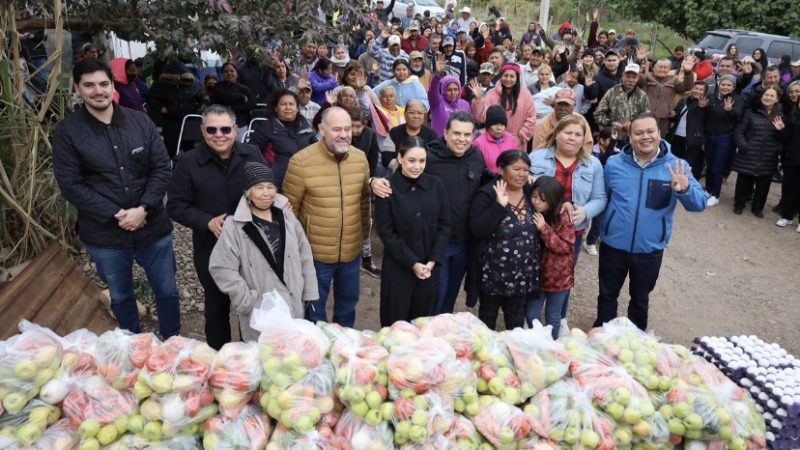 Con apoyo alimentario cuidan salud de familias vulnerables en Victoria