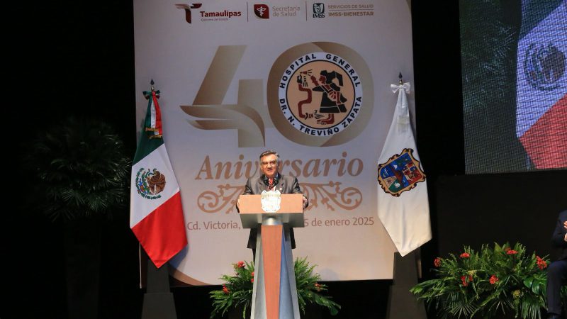 Es Hospital General de Victoria un referente de calidad: Américo