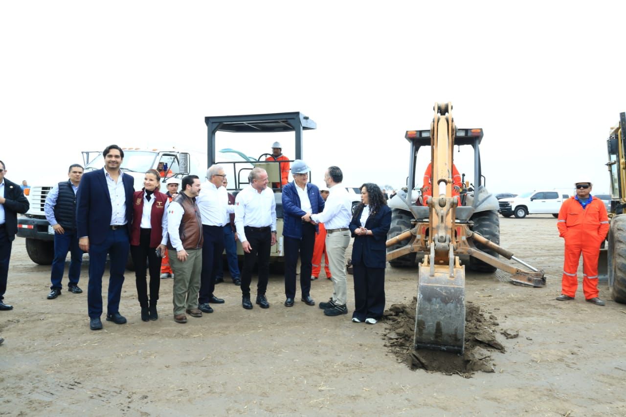 Inicia Américo construcción de planta de fertilizantes con una inversión histórica de mil 300 MDD