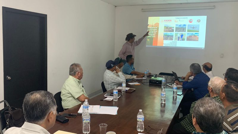 Participa Secretaría de Recursos Hidráulicos en reunión del Comité Hidráulico del Distrito de Riego 002