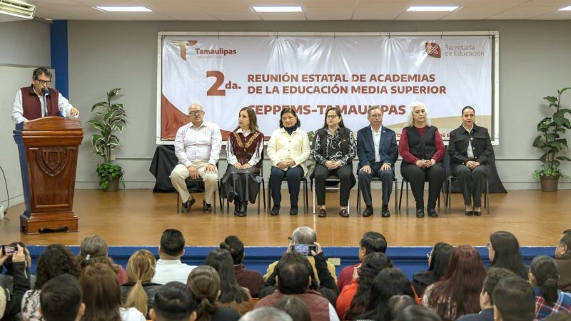 Fortalecen docentes de Educación Media Superior (EMS) la enseñanza y evaluación de estudiantes tamaulipecos