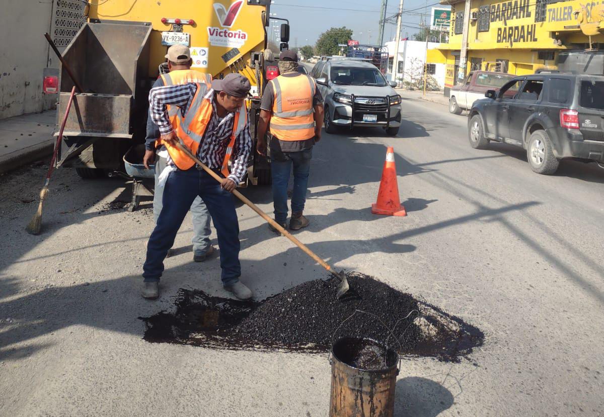 Lleva Municipio programa de bacheo a más de 130 colonias