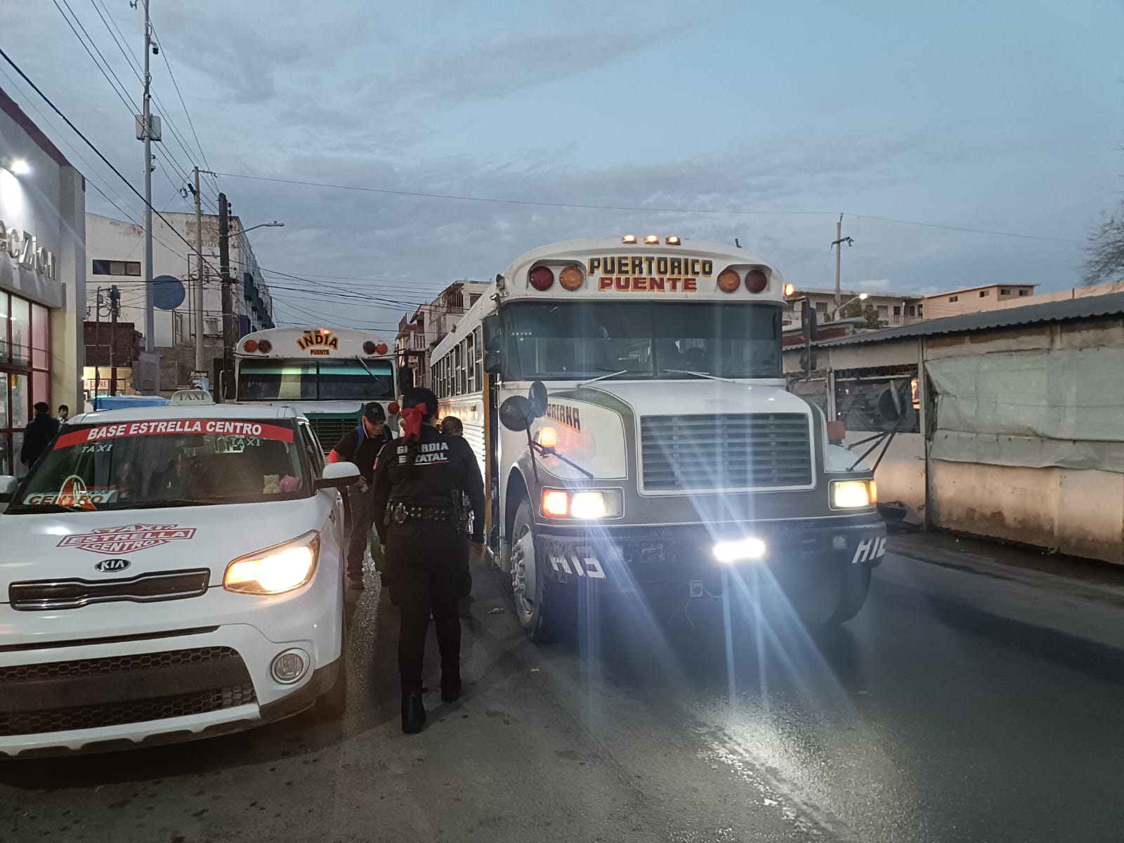 Aplica Guardia Estatal de Género operativo Ruta Segura en Matamoros