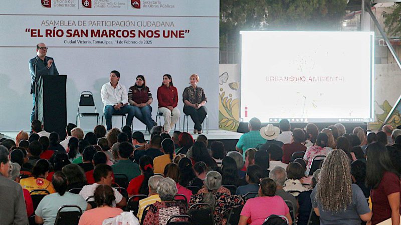 Impulsan ciudadanos y gobierno renovación del río San Marcos