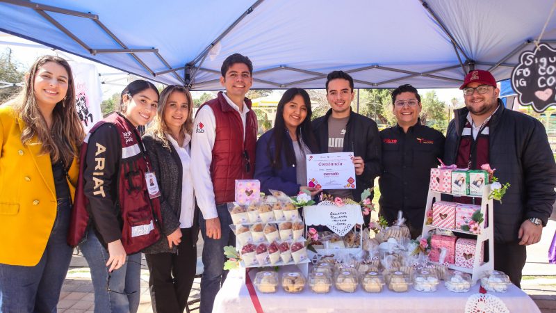 Realiza Injuve Mercado Tamaulipas en apoyo al emprendimiento joven en Nuevo Laredo