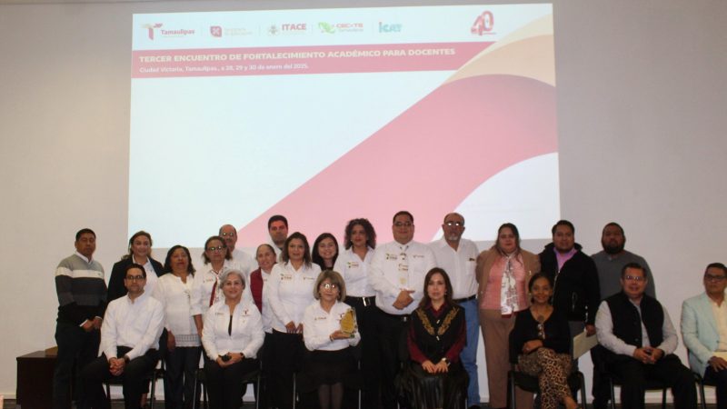 Realiza ITACE Tercer Encuentro de Fortalecimiento Académico