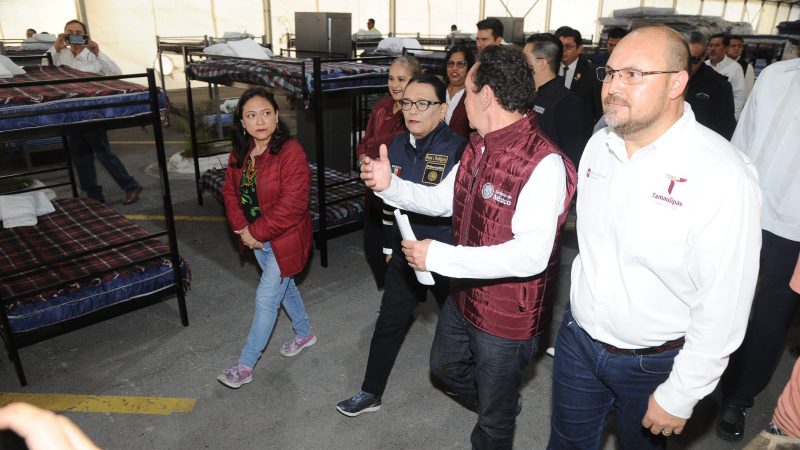 Supervisa secretaria de Gobernación Centro de Atención a Migrantes en Reynosa