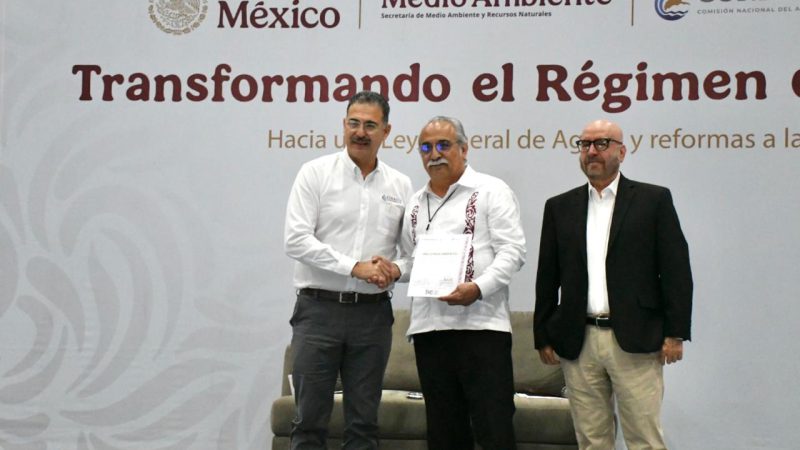 Participa Desarrollo Rural en el foro “Transformando el Régimen de Agua en México”