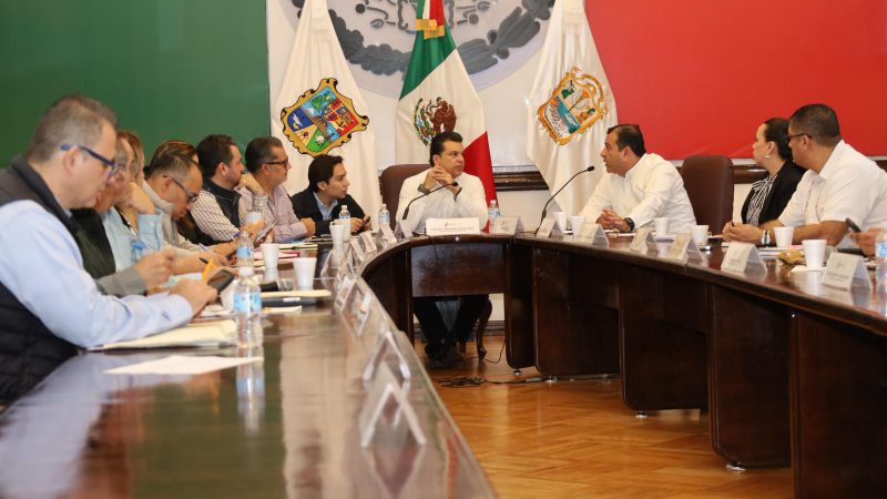 Evalúa Gabinete obras y programas en Victoria