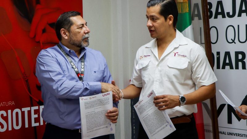 Firman convenio para fortalecer la educación de atletas tamaulipecos