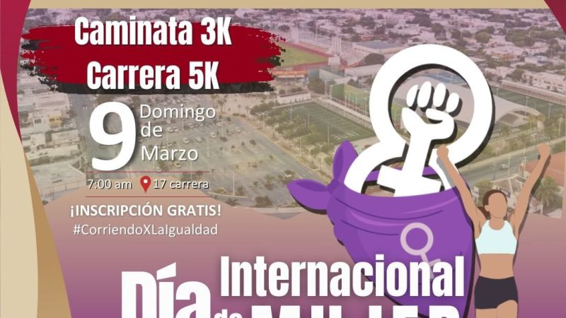 Alistan conmemoración del Día Internacional de la Mujer