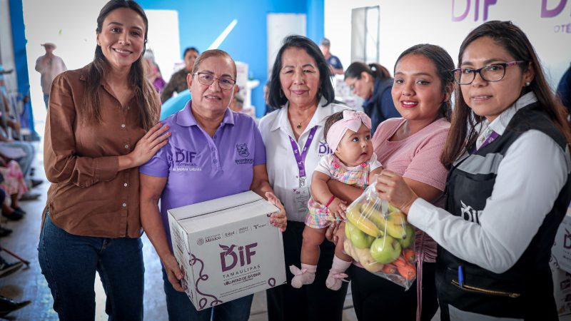 Inicia DIF Tamaulipas la distribución de más de 66 mil 500 dotaciones alimentarias
