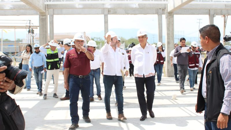 Constata gobernador avance en la construcción de la Ciudad Judicial en Victoria