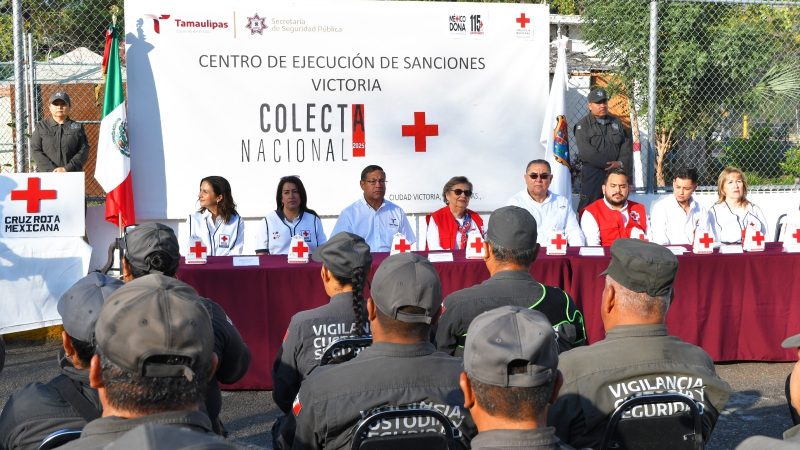 CEDES de Tamaulipas se suman a colecta nacional de la Cruz Roja