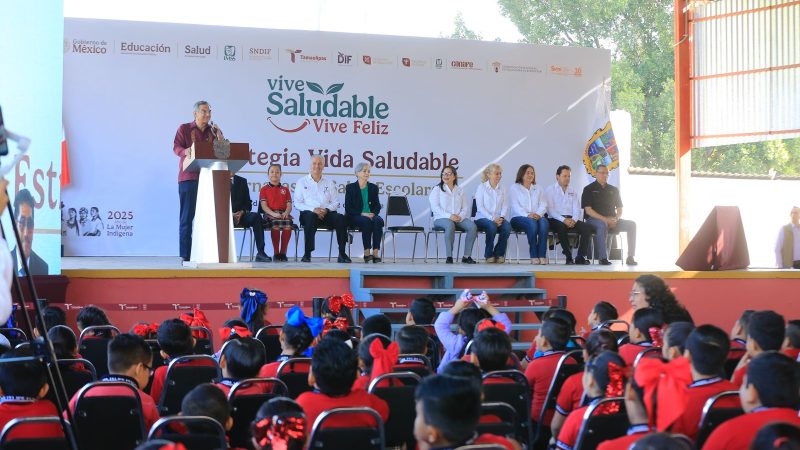Ponen en marcha Américo y María jornadas “Vive Saludable, Vive Feliz”