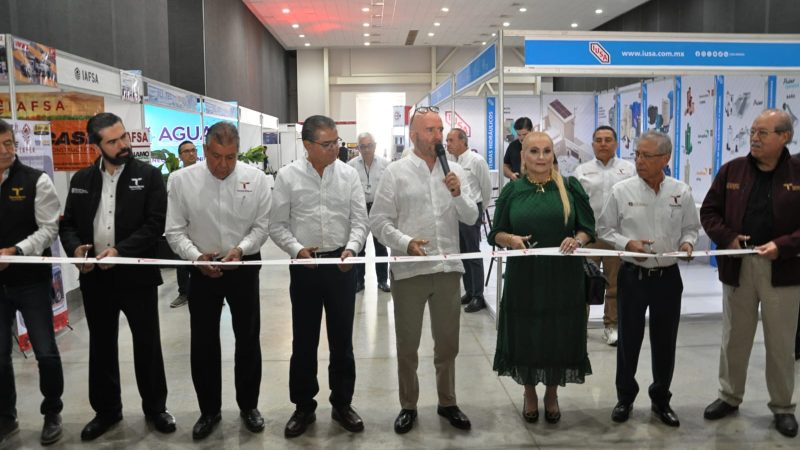 Inaugura secretario de Recursos Hidráulicos Expo del Tercer Foro Estatal del Agua 2025