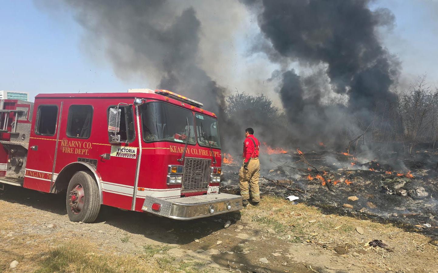 Alerta PC por ola de incendios en Victoria
