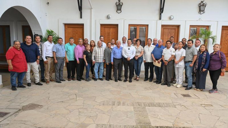 Dirigentes sindicales respaldan logros de Gobierno Municipal