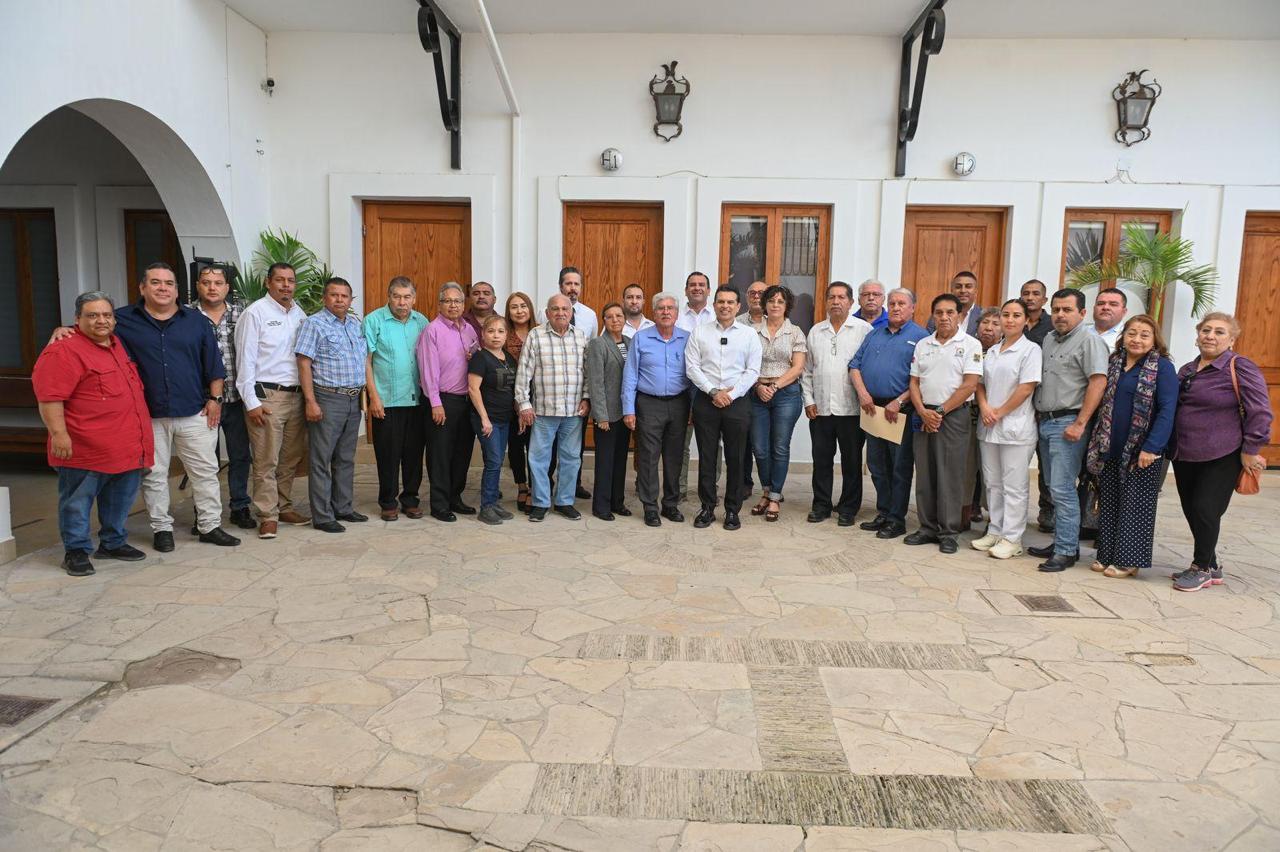 Dirigentes sindicales respaldan logros de Gobierno Municipal