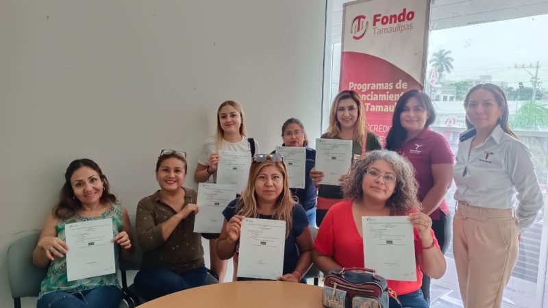 Apoya Fondo Tamaulipas con financiamiento a 3,800 emprendedores