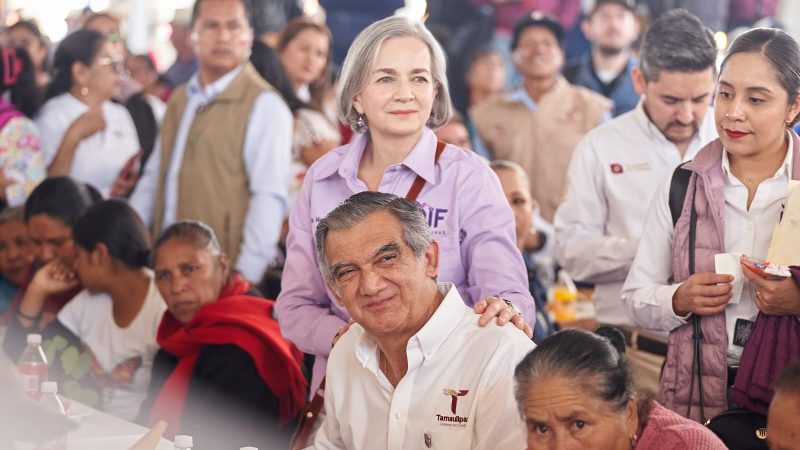 Rendirá María de Villarreal su segundo informe de actividades al frente del DIF Tamaulipas