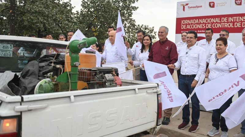 Activa Municipio y Salud brigadas de combate al mosquito del dengue