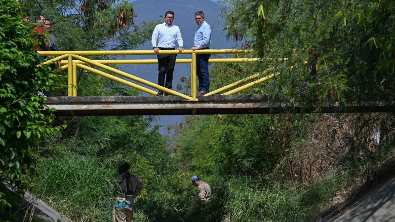 Limpian 37 kilómetros de drenes pluviales en Victoria