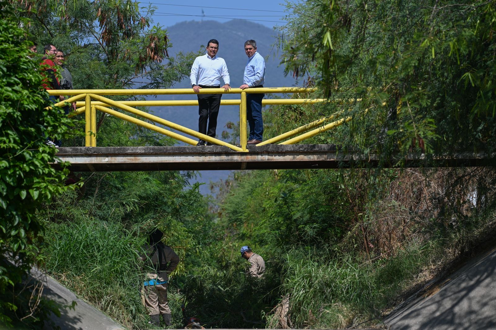 Limpian 37 kilómetros de drenes pluviales en Victoria