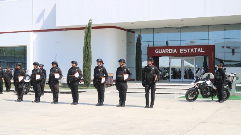 Destacan policías de Tamaulipas capacitación constante de la Guardia Estatal