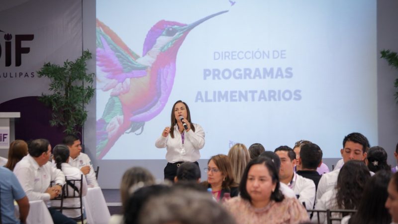 Capacita DIF Tamaulipas a los 43 municipios en la operatividad de los programas alimentarios
