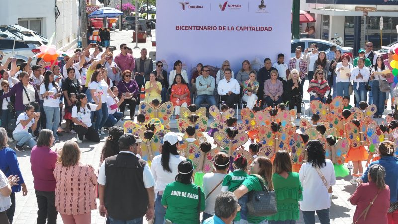 Jardines de niños celebran Capitalidad de Victoria con colorido y mágico desfile