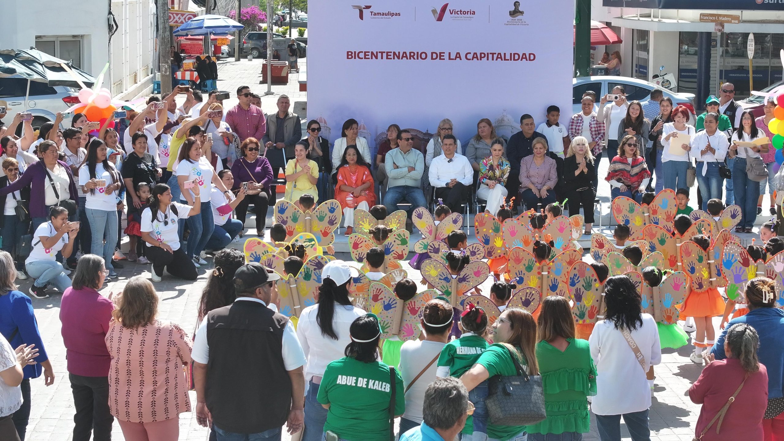 Jardines de niños celebran Capitalidad de Victoria con colorido y mágico desfile