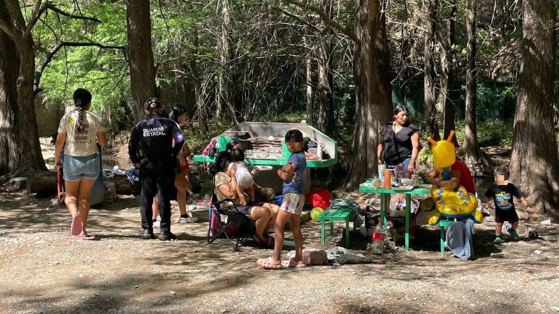 Mantiene Guardia Estatal de Género proximidad en áreas naturales, turísticas y comerciales de Ciudad Victoria