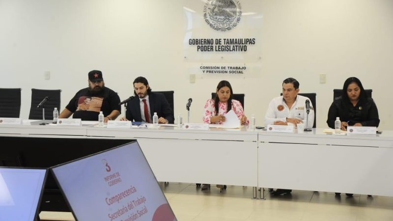 Destaca secretario del Trabajo crecimiento de empleos formales y protección de los derechos laborales en Tamaulipas durante glosa del Tercer Informe de Gobierno