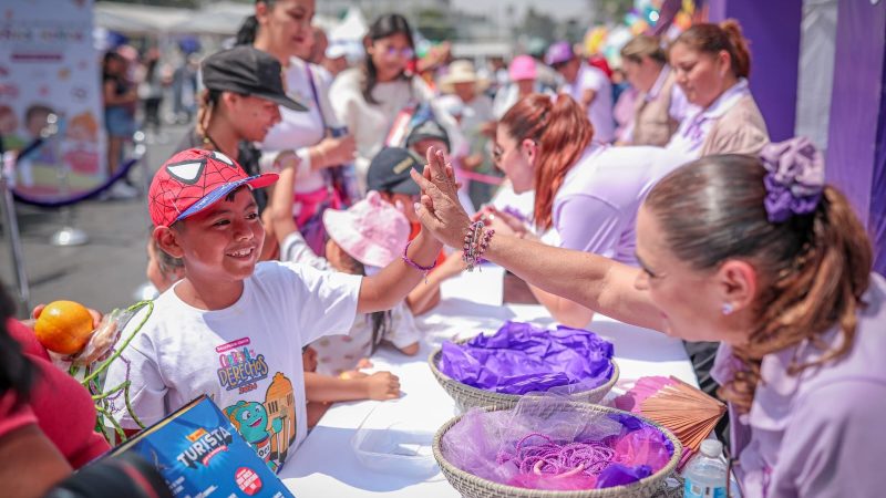 Participa DIF Tamaulipas en la Fiesta Nacional por los Derechos de la Niñez