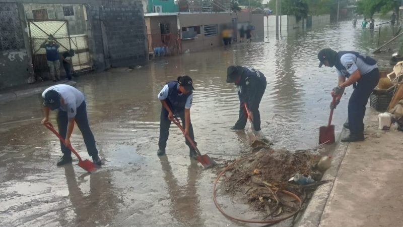 Resultado de la coordinación de los tres niveles de gobierno se rescató a cerca de 2 mil personas afectadas por las intensas lluvias en Tamaulipas