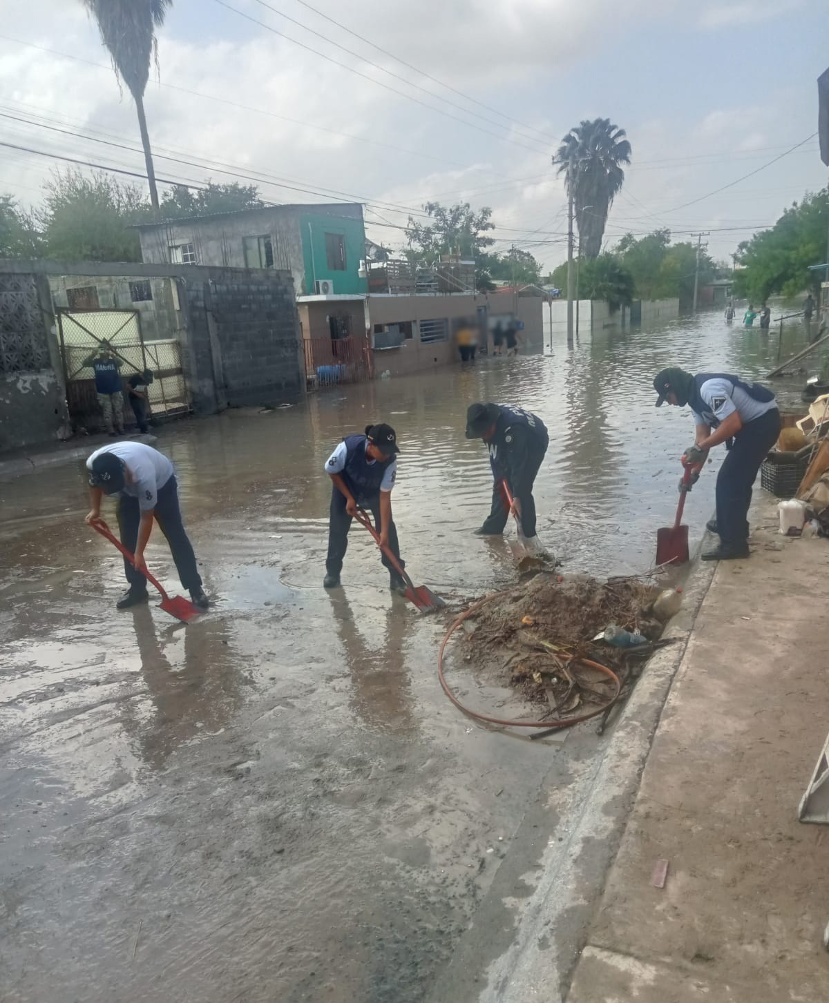 Resultado de la coordinación de los tres niveles de gobierno se rescató a cerca de 2 mil personas afectadas por las intensas lluvias en Tamaulipas