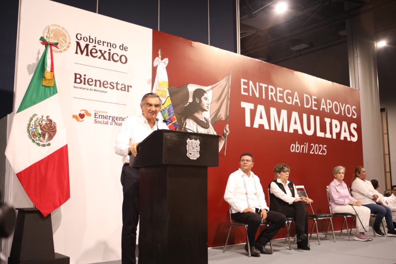 Apoyos a familias afectadas por lluvias en Tamaulipas, refleja gobierno humanista de Claudia Sheinbaum: Américo