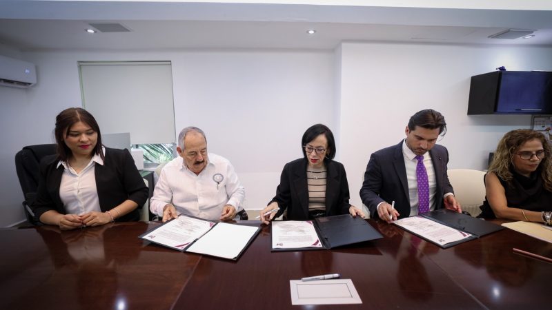 DIF Tamaulipas y Colegio de Notarios firman convenio en beneficio de las familias más vulnerables