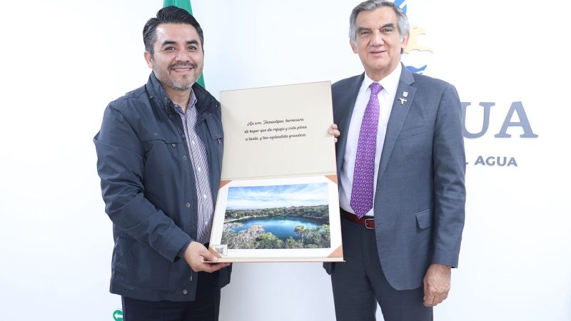 Acuerdan Américo y CONAGUA invertir 10 mil millones de pesos en Tamaulipas