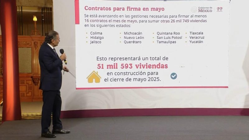 Tamaulipas, tercer estado en el que se construye mayor número de viviendas: Infonavit