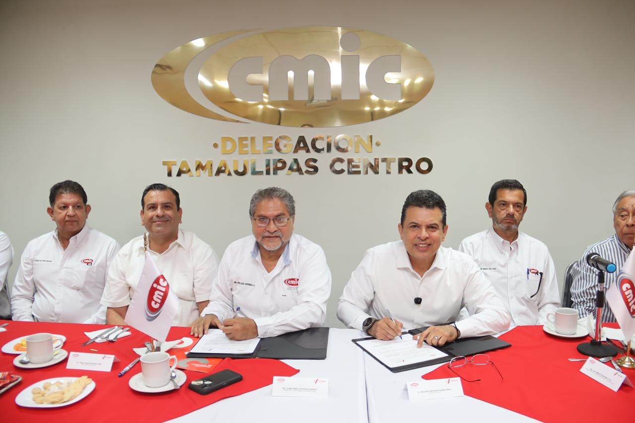 Acuerdan Municipio y CMIC construir obras de calidad